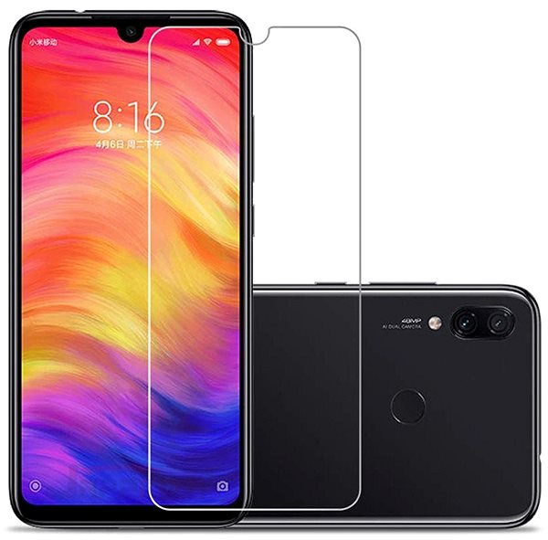 Glass Screen Protector GoldGlass Tempered Glass Xiaomi Redmi Note 7 40352 Screen