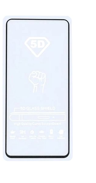 Glass Screen Protector FullGlue Tempered Glass Xiaomi Mi 11 Lite 5D Black 68789 Screen