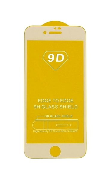 Glass Screen Protector SmartGlass Tempered Glass for iPhone 7 Full Cover White 51425 Screen