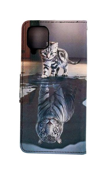 Puzdro na mobil TopQ Puzdro Samsung A12 knížkové Tiger 57130 ...