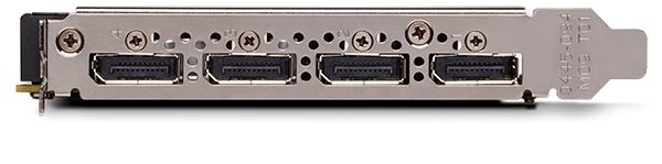 Videókártya PNY NVIDIA Quadro P4000 Csatlakozási lehetőségek (portok)