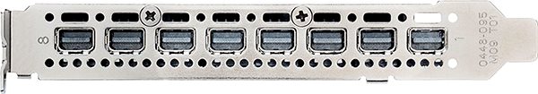 Grafikkarte PNY NVIDIA NVS 810 DVI Anschlussmöglichkeiten (Ports)