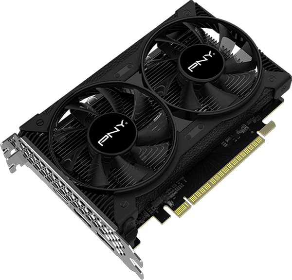 Graphics Card PNY GeForce GTX 1650 Dual Fan Lateral view