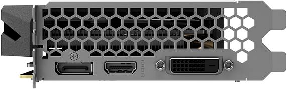 Videókártya PNY GeForce GTX 1660 SUPER Single Fan 6G Csatlakozási lehetőségek (portok)