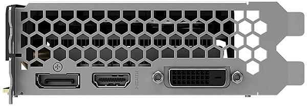 Grafikkarte PNY GeForce GTX 1660 Ti Doppellüfter Anschlussmöglichkeiten (Ports)