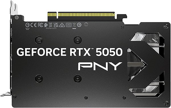 PNY GeForce RTX 5050 Dual Fan graphics card.