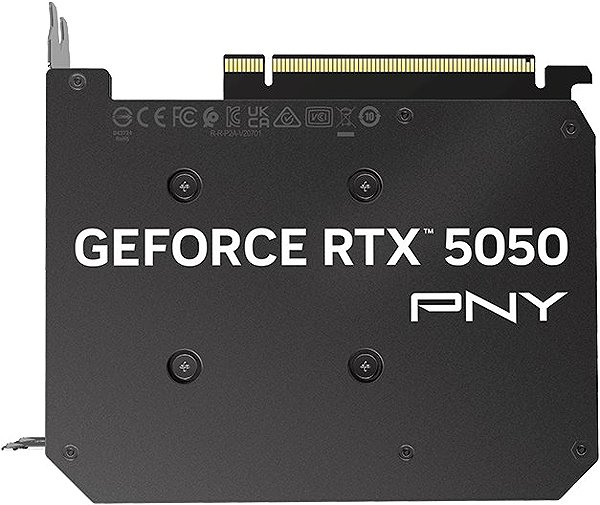 PNY GeForce RTX 5050 Single Fan graphics card.