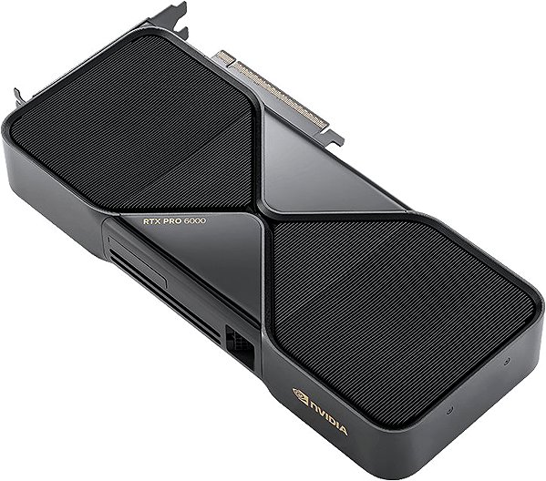 PNY NVIDIA RTX PRO 6000 Blackwell Workstation 96GB GDDR7 ECC graphics card.