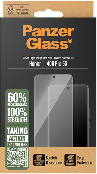 Glass Screen Protector PanzerGlass Honor 400 Pro 5G ...