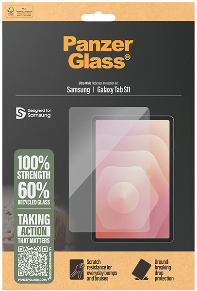 Glass Screen Protector PanzerGlass Samsung Galaxy Tab S11 ...