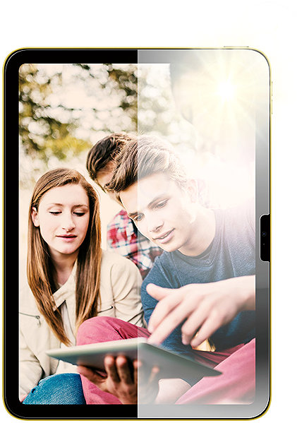 Glass Screen Protector PanzerGlass Apple iPad 11/10.9 anti-reflective with installation frame ...