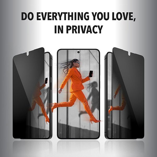 Glass Screen Protector PanzerGlass Privacy Samsung Galaxy S26 Ultra with installation frame ...