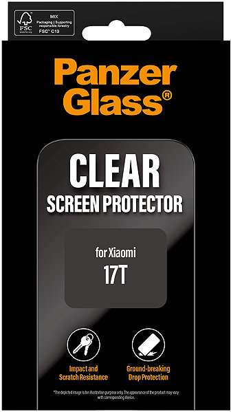 Glass Screen Protector PanzerGlass Xiaomi 17T ...