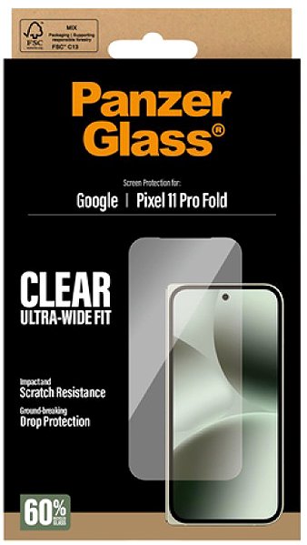 Glass Screen Protector PanzerGlass Google Pixel 11 Pro Fold (Sub-Screen) ...