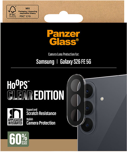 Objektiv-Schutzglas PanzerGlass Hoops Samsung Galaxy S26 FE 5G klar ...
