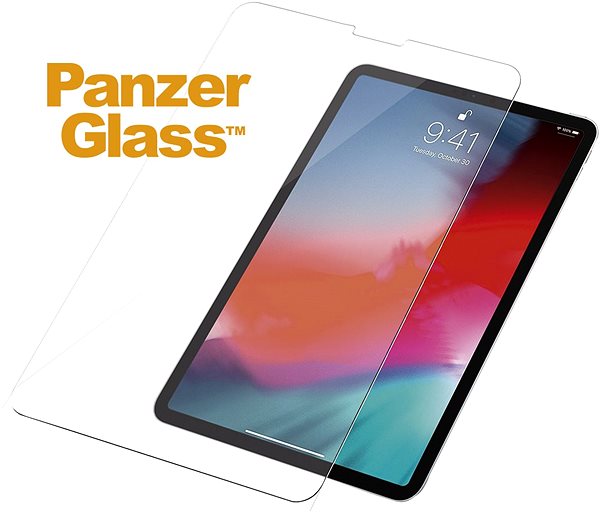 Glass Screen Protector PanzerGlass Edge-to-Edge Antibacterial for Apple iPad Pro 11