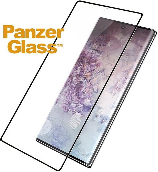 Glass Screen Protector PanzerGlass Premium for Samsung Galaxy Note 10+ Black Screen