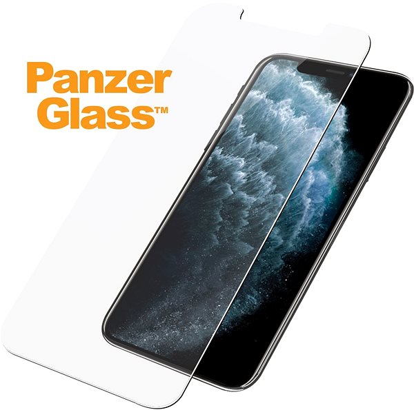 Glass Screen Protector PanzerGlass Standard for the Apple iPhone X/Xs/11 Pro, Clear Screen