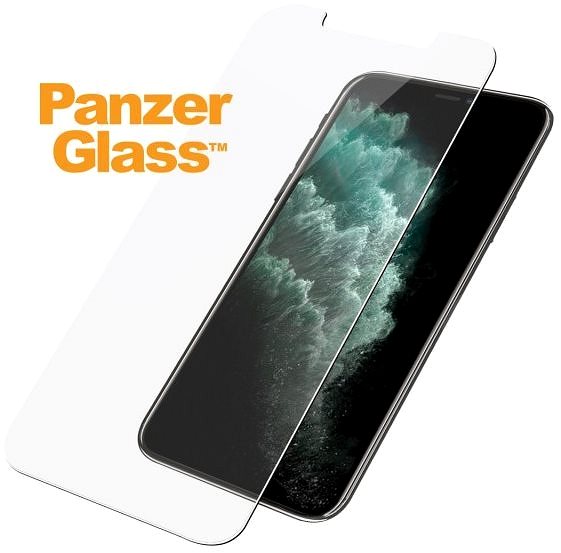 Üvegfólia PanzerGlass Standard Apple iPhone Xs Max/11 Pro Max készülékhez, átlátszó Képernyő