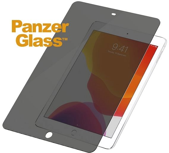 Glass Screen Protector PanzerGlass Edge-to-Edge Privacy for Apple iPad 10.2