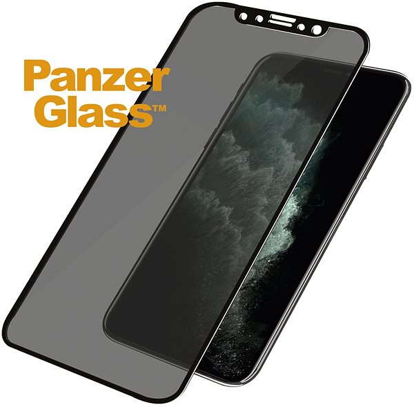 Ochranné sklo PanzerGlass Edge-to-Edge Privacy pro Apple iPhone XS Max/11 Pro Max černé Screen