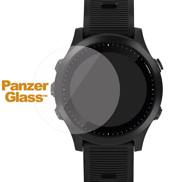 Schutzglas PanzerGlass SmartWatch für verschiedene Uhrentypen (39mm) klar Screen