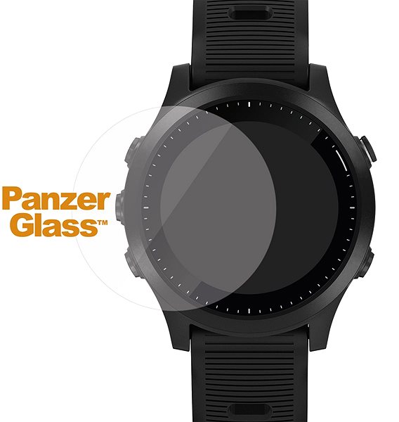 Glass Screen Protector PanzerGlass SmartWatch for different types of watches (35mm) clear Screen