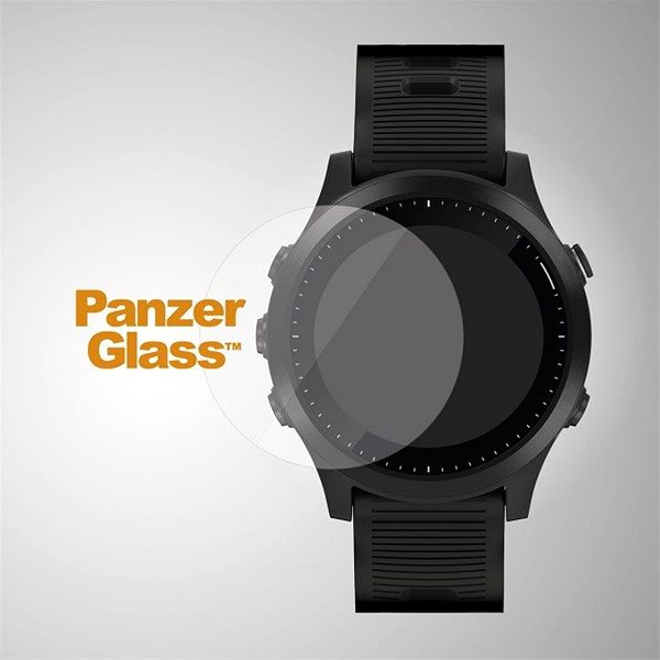 Glass Screen Protector PanzerGlass SmartWatch for different types of watches (35mm) clear Features/technology
