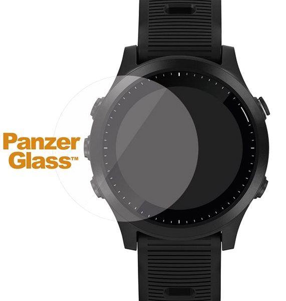 Glass Screen Protector PanzerGlass SmartWatch for different types of watches (34mm) clear Screen