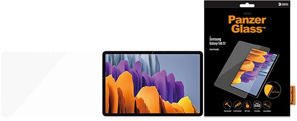 Schutzglas PanzerGlass Edge-to-Edge für Samsung Galaxy Tab S7 11