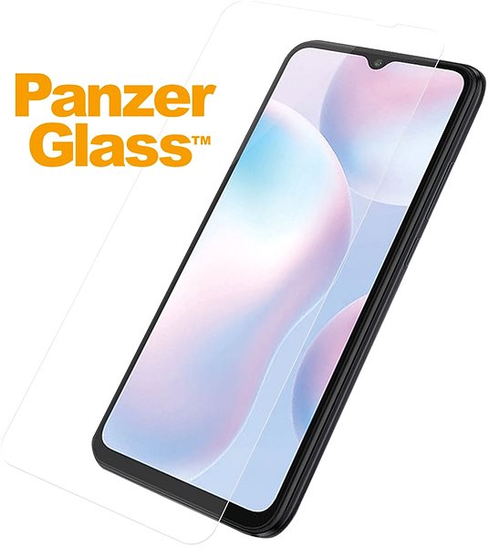 Glass Screen Protector PanzerGlass Edge-to-Edge for Xiaomi Redmi 9A/9AT/9C/10A Screen