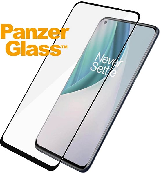 Glass Screen Protector PanzerGlass Edge-to-Edge for OnePlus Nord N10 5G Screen