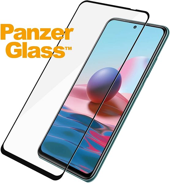 Glass Screen Protector PanzerGlass Edge-to-Edge for Xiaomi Redmi Note 10/10s Features/technology
