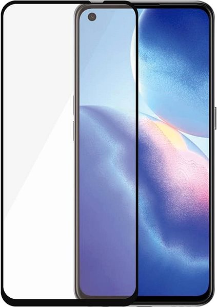Glass Screen Protector PanzerGlass Edge-to-Edge Antibacterial for Oppo Reno5 5G / Find X3 Lite Screen