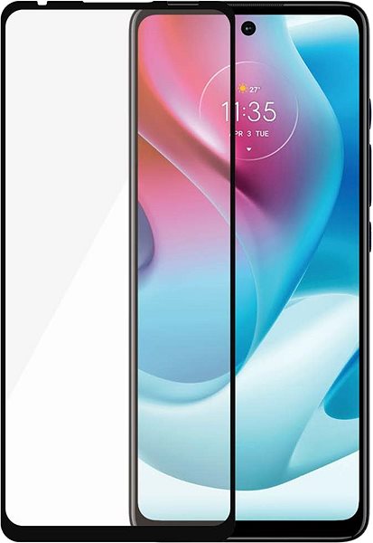 Glass Screen Protector PanzerGlass Edge-to-Edge Motorola Moto g60s Screen