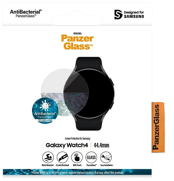 Üvegfólia PanzerGlass Samsung Galaxy Watch 4 üvegfólia - 44mm Jellemzők/technológia