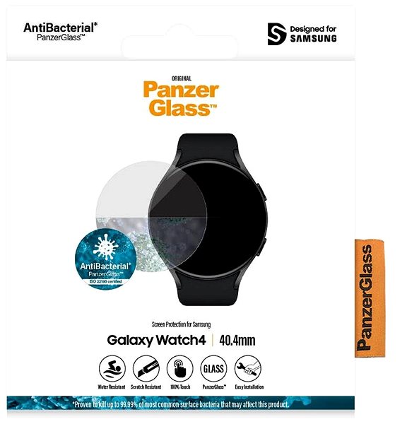 Glass Screen Protector PanzerGlass Samsung Galaxy Watch 4 (40mm) Features/technology