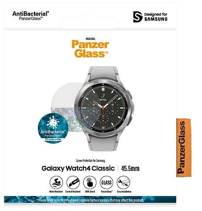 Üvegfólia PanzerGlass Samsung Galaxy Watch 4 Classic üvegfólia - 46mm Jellemzők/technológia