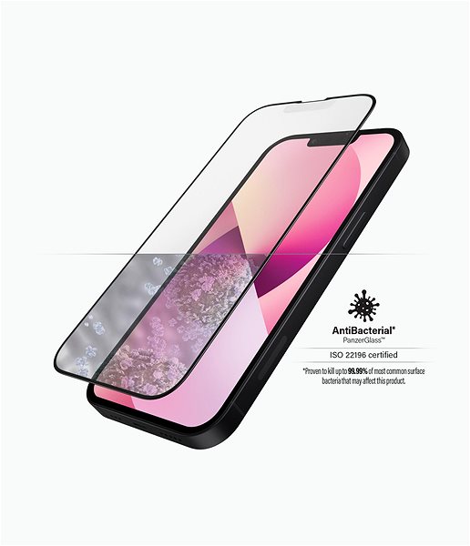 Üvegfólia PanzerGlass Apple iPhone 13 mini Anti-Glare-rel (tükröződésgátló réteggel) Jellemzők/technológia