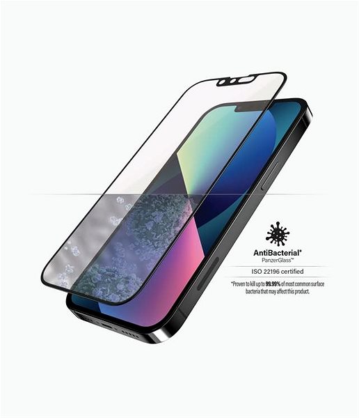 Glass Screen Protector PanzerGlass Apple iPhone 13/13 Pro with Anti-Bluelight (Anti Blue Light Filter) Features/technology