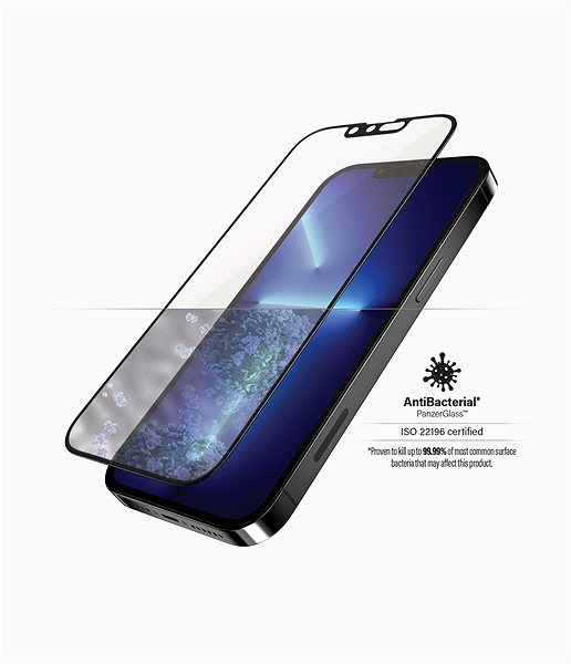 Glass Screen Protector PanzerGlass Apple iPhone 13 Pro Max with Anti-Bluelight (Anti Blue Light Filter) Features/technology