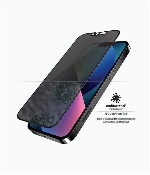 Glass Screen Protector PanzerGlass Privacy Apple iPhone 13/13 Pro Features/technology