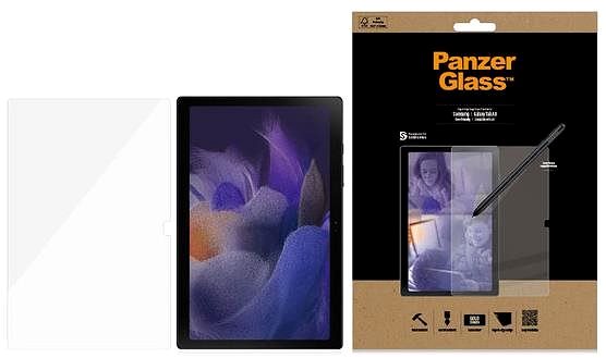 Üvegfólia PanzerGlass Samsung Galaxy Tab A8 üvegfólia Csomagolás/doboz