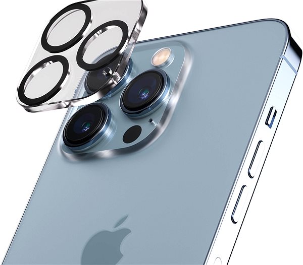 Üvegfólia PanzerGlass Camera Protector Apple iPhone 13 Pro/13 Pro Max Képernyő