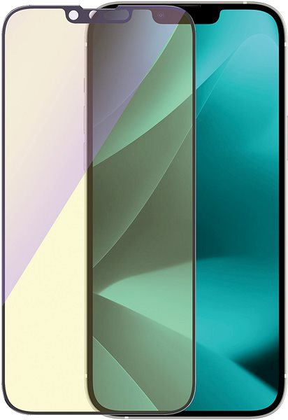 Üvegfólia PanzerGlass Apple iPhone 13 Pro Max/ 14 Plus üvegfólia - Anti-BlueLight + felhelyező keret ...