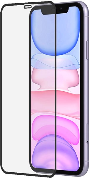Üvegfólia SAFE. by Panzerglass Apple iPhone XR/ 11 üvegfólia - fekete keret ...