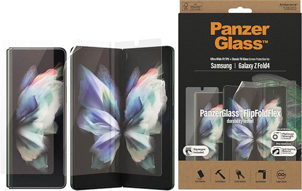 Üvegfólia PanzerGlass Samsung Galaxy Z Fold 4 üvegfólia - TPU fólia + üveg ...