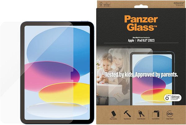 Schutzglas PanzerGlass für Apple iPad 10,9