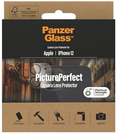 Üvegfólia PanzerGlass Camera Protector Apple iPhone 12 üvegfólia ...