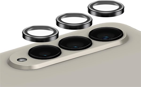 Objektiv-Schutzglas PanzerGlass HoOps Samsung Galaxy Z Fold5 - Schutzringe für die Kameralinse ...